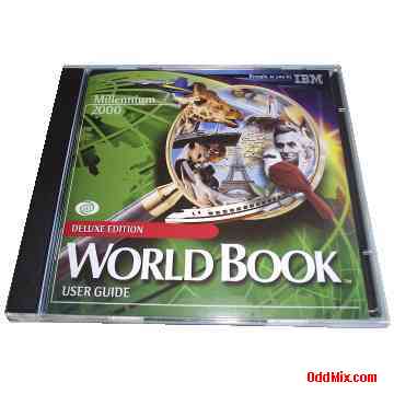 IBM World Book 2000 Deluxe Multimedia Edition Windows Dual CD Reference [12 KB]