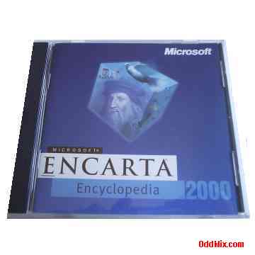 Microsoft Encarta Encyclopedia 2000 Deluxe Multimedia Edition Windows CD Reference [12 KB]