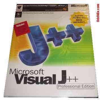 Microsoft Visual J++ Professional Edition 1.1 Java Development Software Program [10 KB]