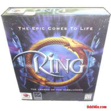 RING The Legend of the Nibelungen Windows Game Software Program CD [10 KB]