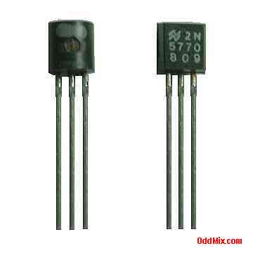 2N5770 Transistor Silicon N-P-N RF Amplifier Oscillator Vintage Replacement National [6 KB]