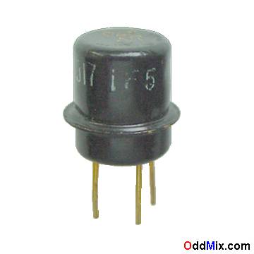 2N670 Germanium P-N-P Transistor Amplifier HF High Frequency Hermetic Package Historical [8 KB]