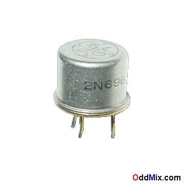 2N696 GE Transistor NPN Silicon Switch Historical Technical Collectible [8 KB]