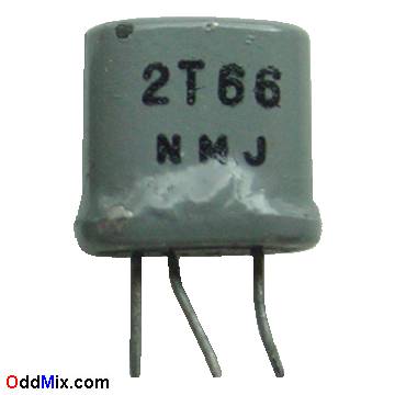 2T66 SONY Germanium P-N-P Transistor Amplifier Alloy Junction Steel Package Historical [11 KB]