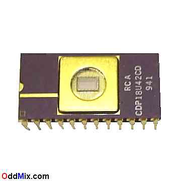 CDP18U42CD 18U42 RCA CMOS 256x8 EEPROM UVPROM PROM Eraseable 2K Historic IC [11 KB]