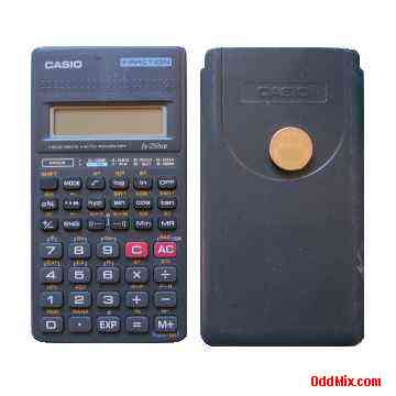 Casio FRACTION fx-250HB Scientific Solid State Shirt Pocket Size Calculator [9 KB]