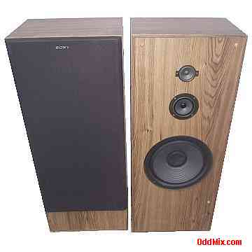 Speaker System 200 Watts Sony Model SS-U420 Classic 10 Inch Woofer 8 Ohms NJ Local [7 KB]