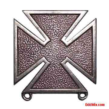 American Infantry Marksman Medal Sterling Silver Cross Decoration Memorabilia Emblem [14 KB]
