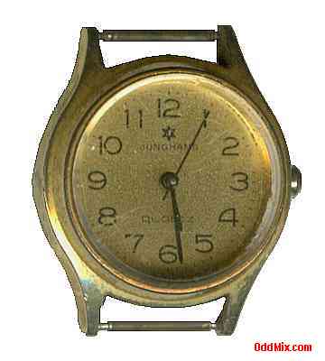 Classic Junghans Quartz Electro Mechanical Precision Wrist Collectible Watch [12 KB]