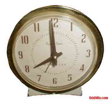 West Clox Big Ben Mechanical Alarm Clock Historical Collectible Vintage [9 KB]