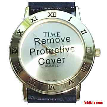 Wrist Watch Time Magazine Special Promotional Analog Display Classic Collectible [11 KB]