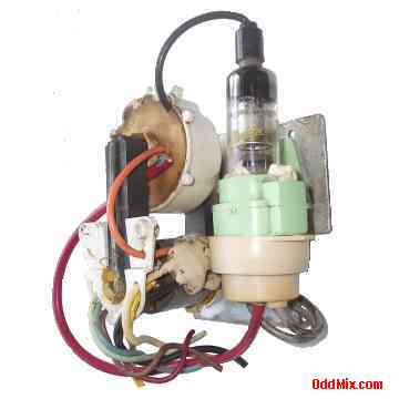 Zenith High Voltage TV Power Transformer HV Assembly 1X2C Diode Vacuum Tube [9 KB]