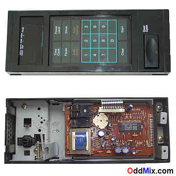Toastmaster H175A Microwave Oven Replacement EM-130 Controller Assembly [15 KB]