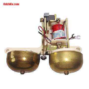 IT&T 130 (SBA) REN 1.0 B Electro-Mechanical Solid Brass Bell Ringer Assembly [9 KB]