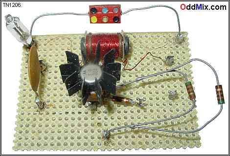 Picture 1. HV DC to DC Converter Circuit Two 1 M Resistors on right is the load [21 KB]