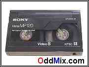 Picture 1. 8mm digital magnetic tape cassette [3 KB]
