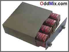 Fig. 2. Sixty Modified Leclanche Cell 90 Volt Primary Anode Battery [3 KB]
