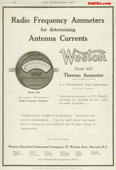 The Wireless Age Page 1, January 1921 [17 Kbyte]