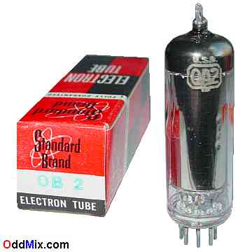 0A2 Cold Cathode Gas High Voltage Regulator Stabilizer Vacuum RCA Electron Tube [11 KB]