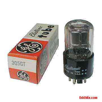 3Q5GT Beam Power Amplifier Discontinued Type Vintage GE Electronic Vacuum Tube [11 KB]