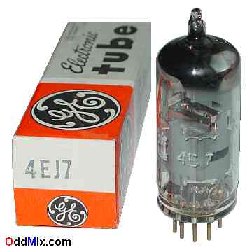 4EJ7/EF183 Sharp-Cutoff Pentode RF Amplifier GE Vacuum Tube [12 KB]