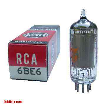 6BE6 Pentagrid Converter Amplifier RCA Radiotron Electron Vacuum Tube 2 [9 KB]