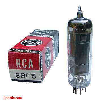 6BF5 Beam Power Class-A Amplifier Miniature RCA Radiotron Electron Vacuum Tube 2 [12 KB]