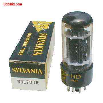 6BL7GTA Medium-Mu Twin Triode Oscillator Amplifier Sylvania Electronic Vacuum Tube [11 KB]