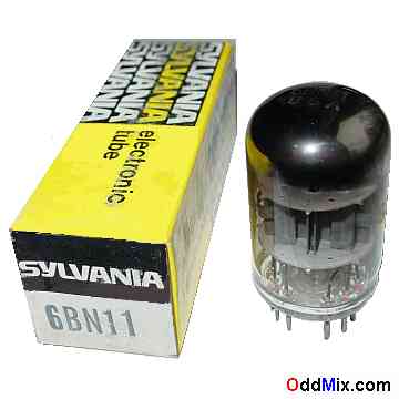 6BN11 Sharp-Cutoff Twin Pentode Class-A Amplifier Oscillator Sylvania Electronic Vacuum Tube [11 KB]
