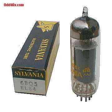 6BQ5/EL84 Power Pentode Class-A Amplifier Sylvania Radio Electronic Vacuum Tube [10 KB]