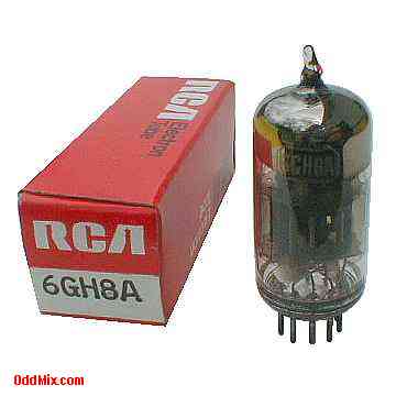 6GH8A Medium-Mu Triode Sharp-Cutoff Pentode VHF FM RCA Electronic Vacuum Tube 2 [10 KB]