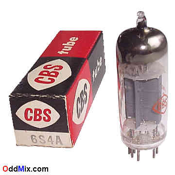 6S4A CBS Medium-Mu Triode Vacuum Tube (12 KB)