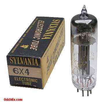 6X4 Sylvania Full-Wave Vacuum Rectifier Electronic Tube [12 KB]