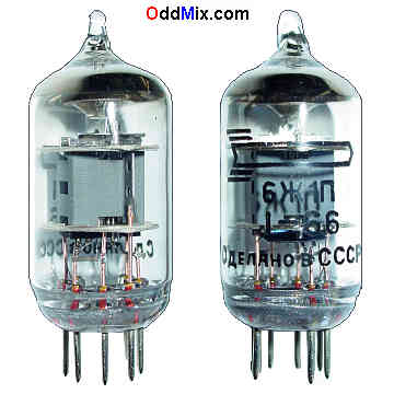 6ZS1P Sharp Cutoff Pentode CCCP RF Amplifier Oscillator Electron Vacuum Tube [15 KB]