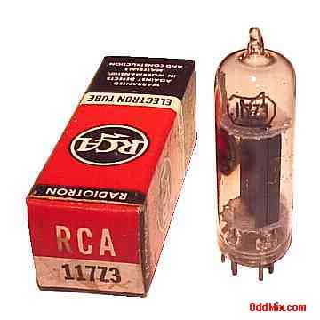 117Z3 RCA Radiotron Full-Wave Rectifier High Voltage HV Electronic Replacement Tube [11 KB]
