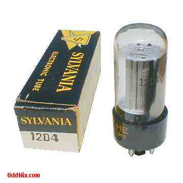 12D4 Sylvania Half-Wave Rectifier Electronic Tube [10 KB]