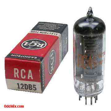 12DB5 RCA Radiotron Beam Power Electron Tube [11 KB]