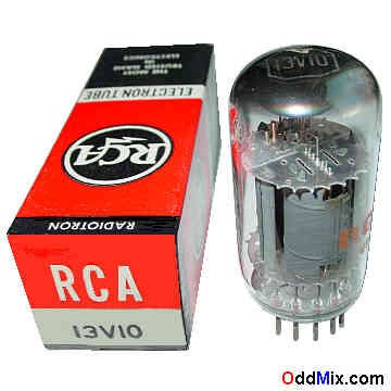 13V10 Beam Power Tube, Sharp-Cut-Off Pentode RCA Radiotron Compactron Vacuum Tube [14 KB]