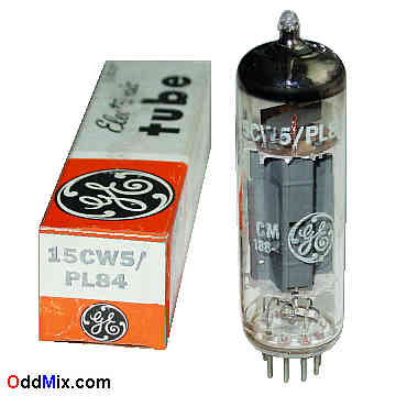 15PW5 PL84 Power Pentode Class-A Amplifier GE Radio Electronic Vacuum Tube [14 KB]