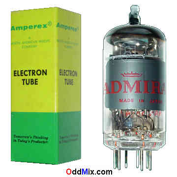 8LT8 Twin Diode-Sharp-Cutoff Pentode Admiral Amplifier Electron Vacuum Tube [13 KB]