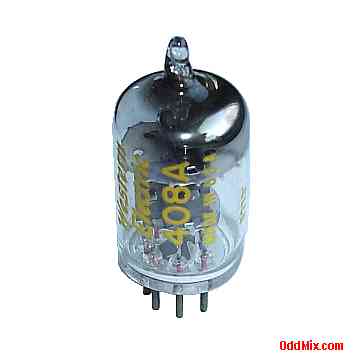 408A Western Electric RF Pentode Electron Tube High Frequency Oscillator Amplifier [7 KB]
