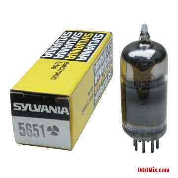 5651 Gas Rectifier Sylvania Voltage Regulator Stabilizer Discontinued Electron Tube [11 KB]