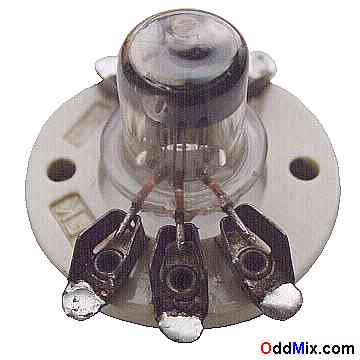 955 Medium-Mu Triode AF RF Amplifier Acorn RCA Transmitting Vacuum Electronic Tube [12 KB]