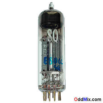 E80LL Dual Power Pentode Valvo SQ AF Amplifier Hi-Rel Vacuum Electronic Tube [8 KB]
