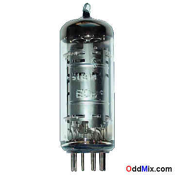 ECH81 Triode, Heptode Siemens Vacuum Electronic Tube [9 KB]