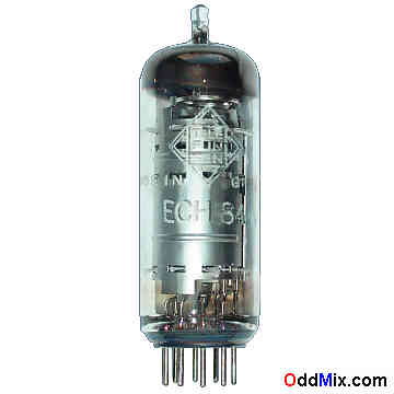 ECH84 Triode, Heptode Telefunken Vacuum Electronic Tube [9 KB]