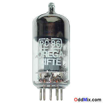 PC86 High-Mu Triode UHF Amplifier Oscillator Converter Orega Vacuum Electronic Tube [9 KB]