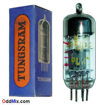 PC92 High-Mu HF Triode Amplifier Oscillator Converter Tungsram Vacuum Electronic Tube [14 KB]