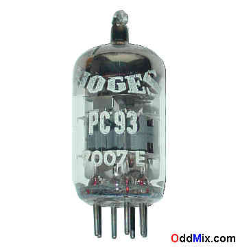 PC93 UHF RF Triode Amplifier Oscillator Converter Hoges Vacuum Electronic Tube [9 KB]