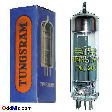 PLC200 Triode, Pentode Amplifier Oscillator Tungsram Vacuum Electronic Tube 1 [14 KB]